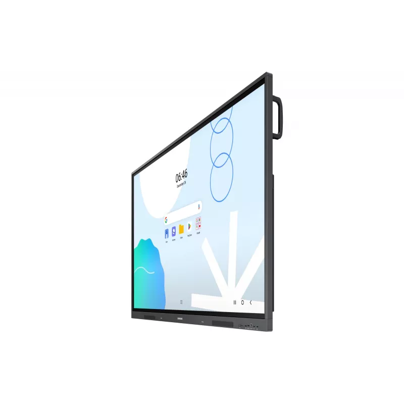 Samsung WA75D interaktīvā tāfele 190.5 cm (75 collas) 3840 x 2160 pikseļi Skārienjūtīgs ekrāns Pelēks