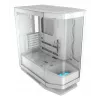 PC Midi Tower korpuss Cougar FV270 — balts, atbalsta ATX/EATX/Micro-ITX, 2×3.5 collu + 2×2.5 collu, 120/140 mm ventilatori