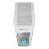 PC Midi Tower korpuss Cougar FV270 — balts, atbalsta ATX/EATX/Micro-ITX, 2×3.5 collu + 2×2.5 collu, 120/140 mm ventilatori