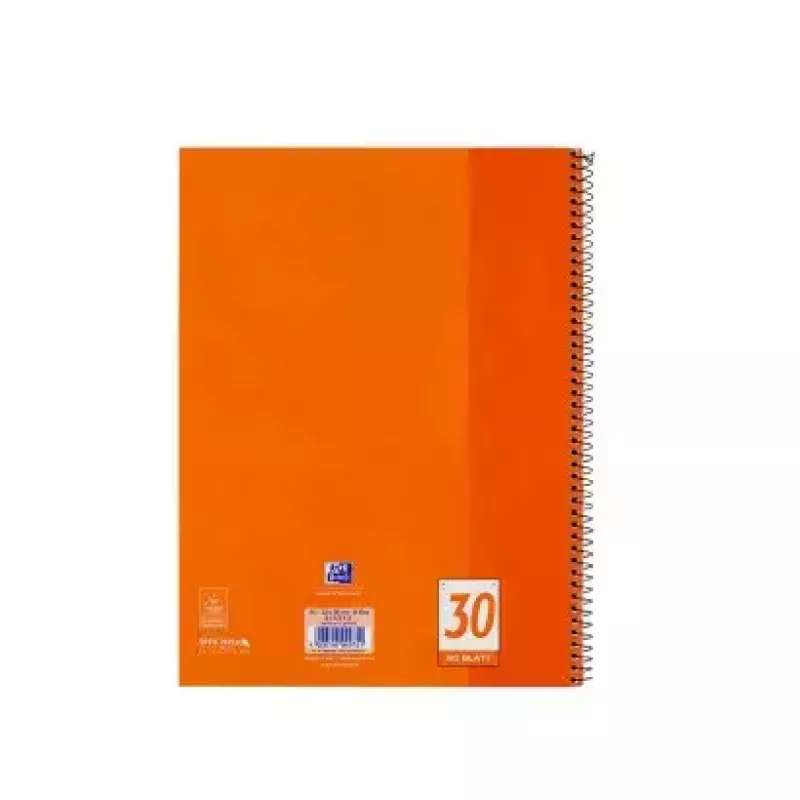 Rakstāmburtnīca Oxford 100050359 A4 80 lapas oranža