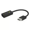 Techly IADAP DP-HDMIF8K video kabeļa adapteris 0,2 m DisplayPort HDMI Type A (Standard) Melns