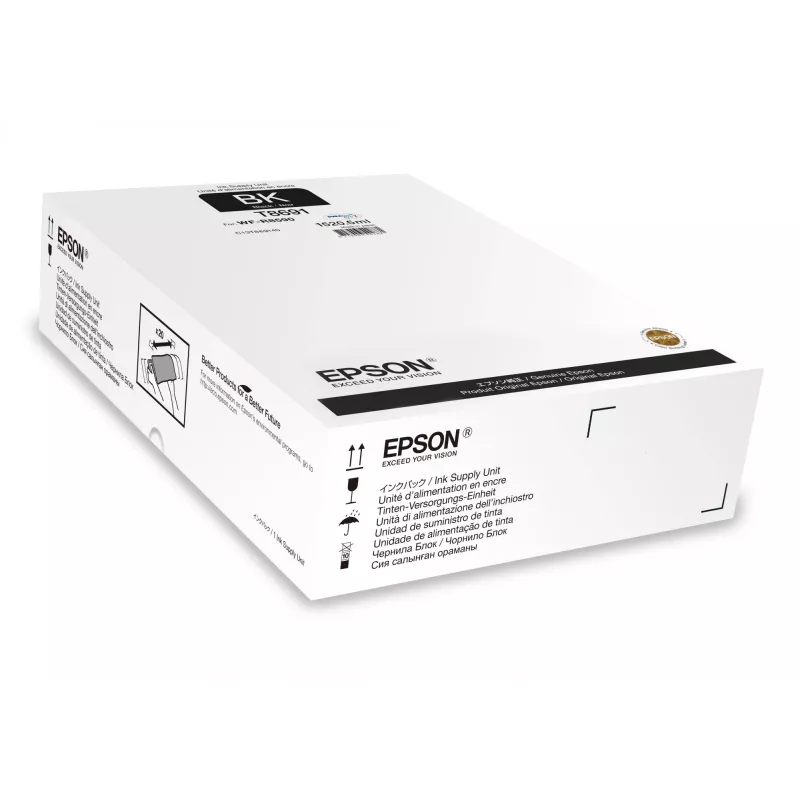Epson Melns XXL tintes bloks, īpaši (super) augsta ietilpība, melna, pigmenta tinte, 1520.5 ml, 1 gab.