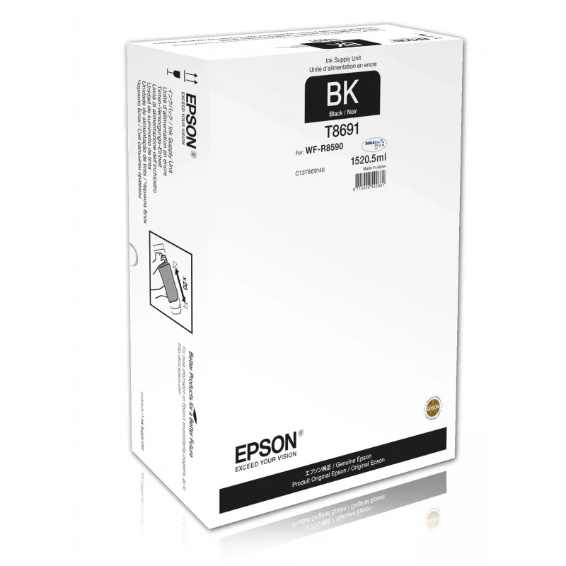 Epson Melns XXL tintes bloks, īpaši (super) augsta ietilpība, melna, pigmenta tinte, 1520.5 ml, 1 gab.