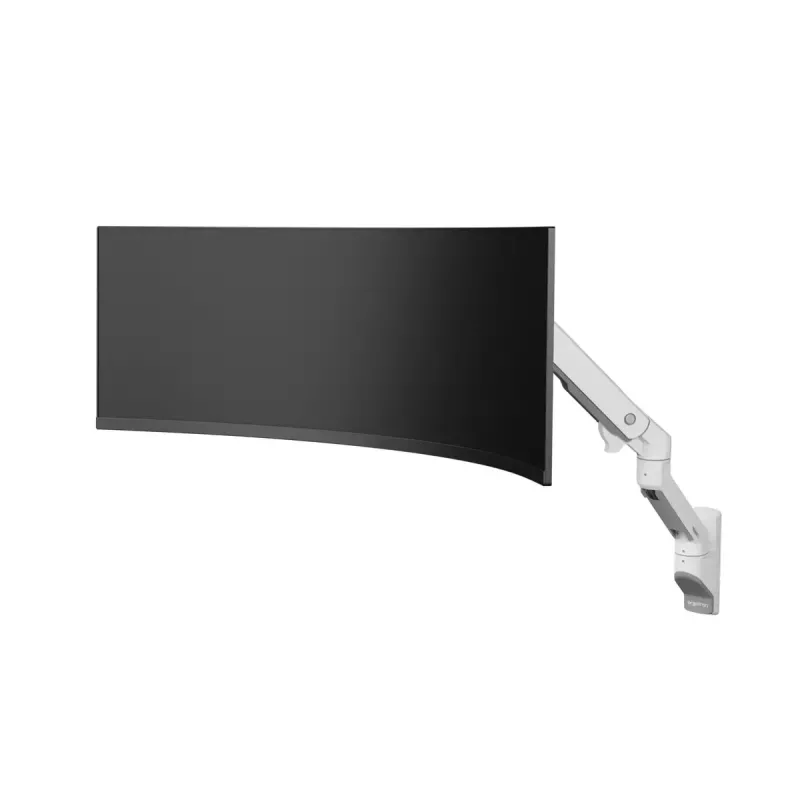 Ergotron HX Series HX ROKA AR ĪPAŠI IZTURĪGU EŅĢES SIENAS STIPRINĀJUMU, BALTA, 1000R 57 collu MONITORIEM