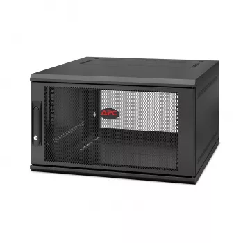 APC NetShelter WX AR106SH6, 6U, 19 collu plāksteru skapis, sienas stiprinājums, iepriekš salikts, 600 mm dziļš