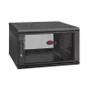 APC NetShelter WX AR106SH6, 6U, 19 collu plāksteru skapis, sienas stiprinājums, iepriekš salikts, 600 mm dziļš