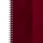Rakstāmpiezīmju grāmatiņa Oxford 100050355 A4 80 loksnes bordo