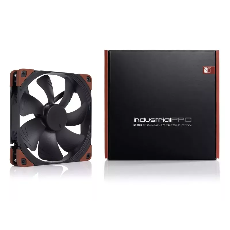Ventilators Noctua NF-A14 14 cm 500-2000 RPM Melns Brūns