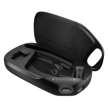 Uzlādes futrālis Poly HP Voyager Legend 50/30 Mobile Charge Case — melns