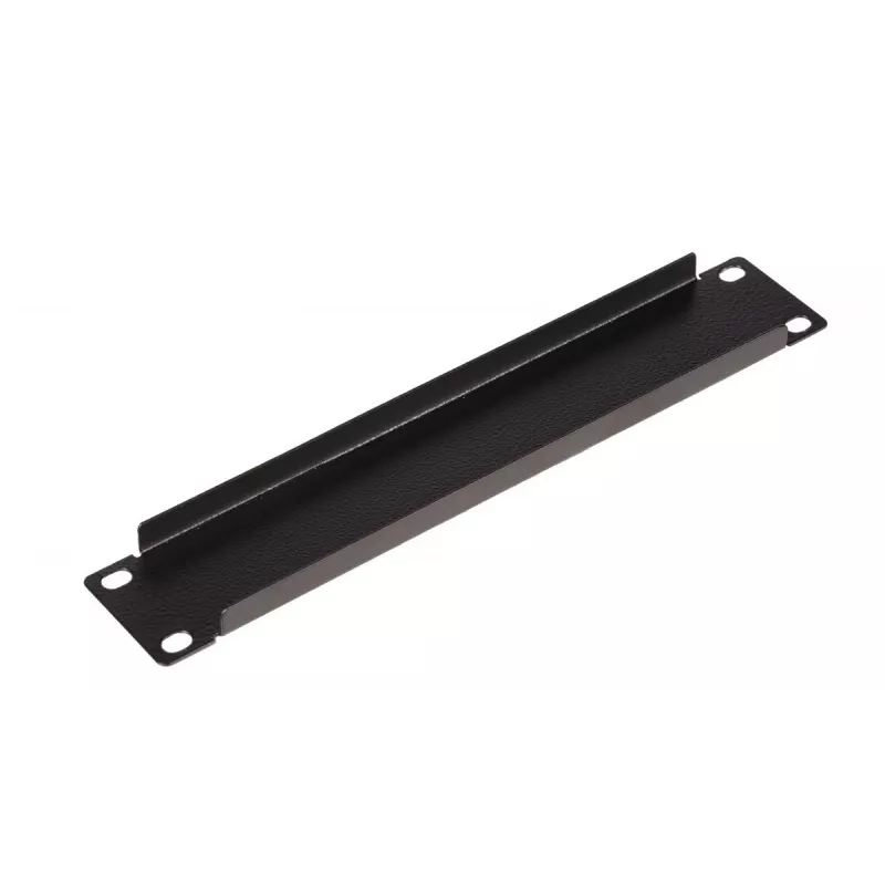Tukšais panelis EQUIP EZBP-10-B — metāls, melns, 1U, 123 g