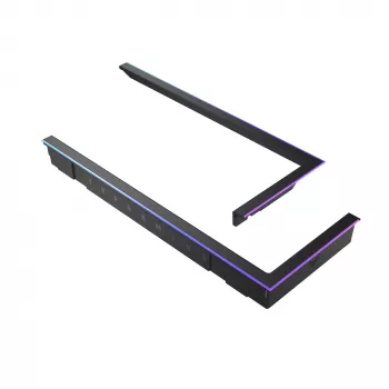 RGB apgaismojuma uzlabošanas komplekts ASUS TUF GAMING GT502 Horizon — ARGB 3-pin, 5 V, 1.44 A, magnētisks stiprinājums, saderīgs ar Midi Tower korpusiem, melns