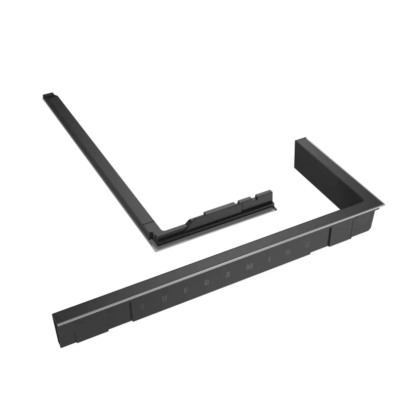 RGB apgaismojuma uzlabošanas komplekts ASUS TUF GAMING GT502 Horizon — ARGB 3-pin, 5 V, 1.44 A, magnētisks stiprinājums, saderīgs ar Midi Tower korpusiem, melns