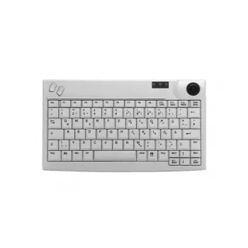 Contour Design Active Key AK-440 tastatūra birojam USB QWERTZ vācu balta