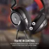 Austiņas Corsair HS35 v2 Vadu Spēļu Zilas 1.8m Kabelis 470g