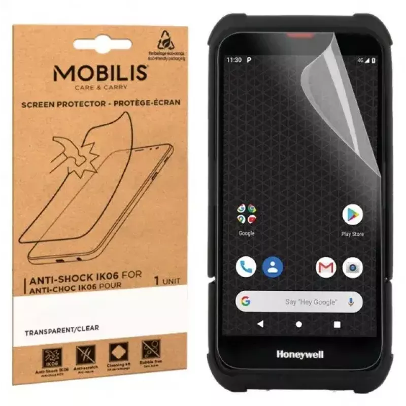 Mobilis EDA52 ekrāna aizsargs, 0,33 mm biezs