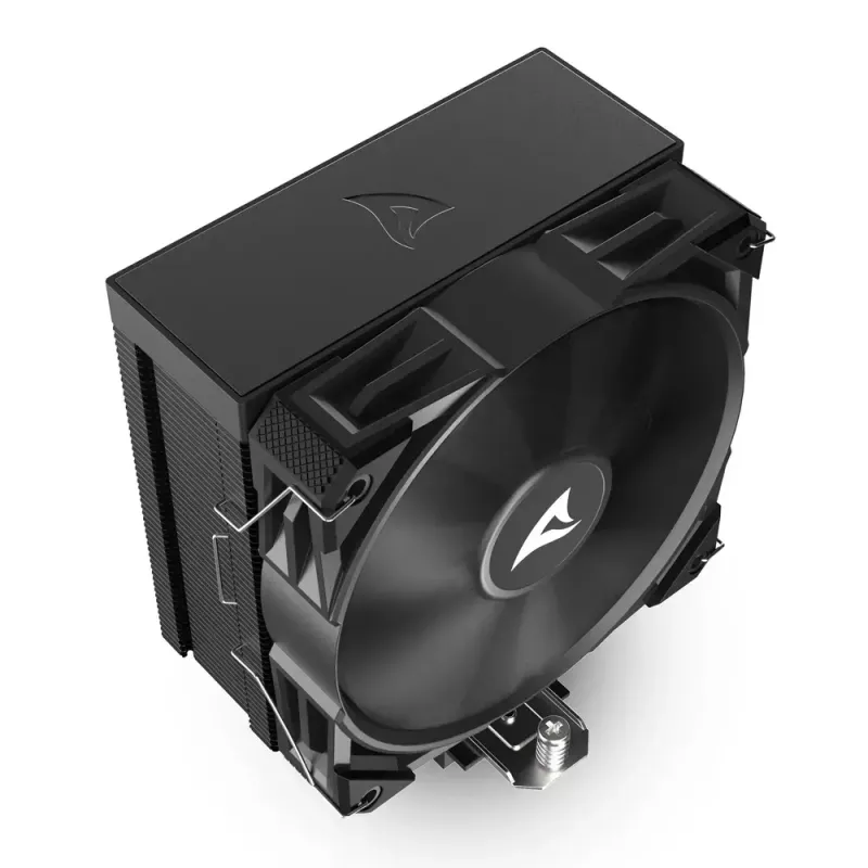 Gaisa dzesētājs Sharkoon A40 12 cm Melns 500-1800 RPM 121.55 m³/h