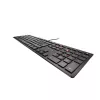 CHERRY KC 6000 plāns tastatūra universāla USB AZERTY belģu melna