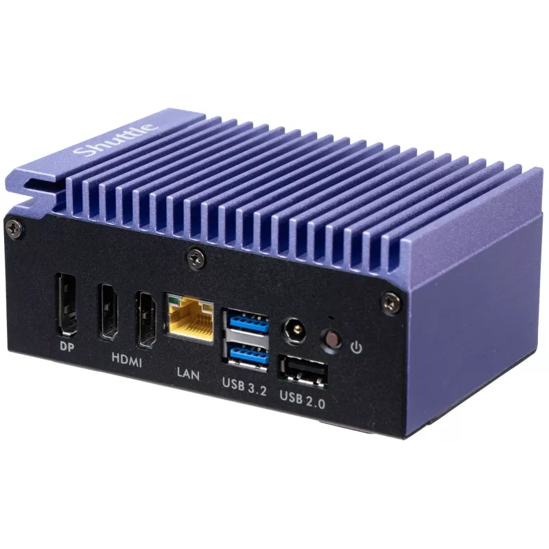 Mini dators Shuttle Edge PC SPCEL12 Intel Celeron J6412 1x DDR4 0GB 2x HDMI OS