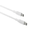 USB-C uz USB-C kabelis d bramante re-charge Pro 1,2 m USB 2.0, 0,48 Gbit/s, balts
