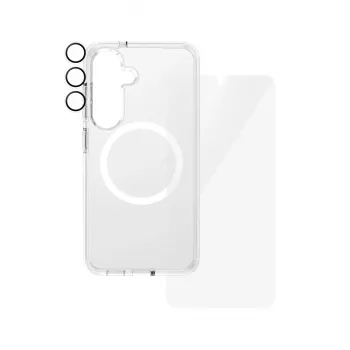 PanzerGlass ® | CARE by ® Flagship 3-in-1 komplekts Samsung Galaxy S25