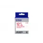Epson etiķešu kasetne STANDARD LK-4WRN Sarkana/Balta 12mm (9m)