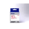 Epson etiķešu kasetne STANDARD LK-4WRN Sarkana/Balta 12mm (9m)