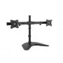 Kensington SmartFit Ergo brīvi stāvošs divu monitoru statīvs, brīvi stāvošs, 20 kg, 68,6 cm (27 collas), 100 x 100 mm, augstuma regulēšana, melns