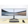 Kensington SmartFit Ergo brīvi stāvošs divu monitoru statīvs, brīvi stāvošs, 20 kg, 68,6 cm (27 collas), 100 x 100 mm, augstuma regulēšana, melns
