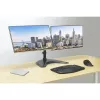 Kensington SmartFit Ergo brīvi stāvošs divu monitoru statīvs, brīvi stāvošs, 20 kg, 68,6 cm (27 collas), 100 x 100 mm, augstuma regulēšana, melns