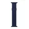 Watch strap Apple PURO PUAW44LOOPDKBLUE Fabric 220 mm