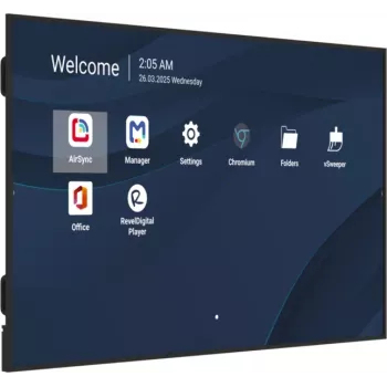 Profesionāls 98 collu 4K komerciālais displejs VIEWSONIC CDE9831-1C, 3840x2160, 500 cd/m², Android 14, 24/7