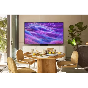 QLED televizors Samsung GQ65QN80FAUXZG 65 collu Neo QLED Mini-LED UltraHD/4K, 100Hz, PVR, melns