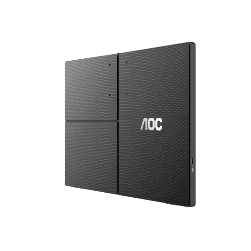 AOC 16T3EA portatīvais TV/monitors Melns 39,6 cm (15,6 collas) 1920 x 1080 pikseļi