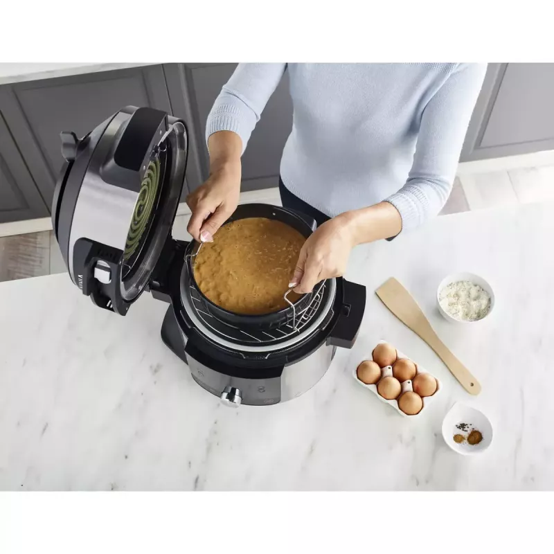 Ninja OL650EU daudzfunkciju katls 7.5 L 1760 W Melns, nerūsējošais tērauds