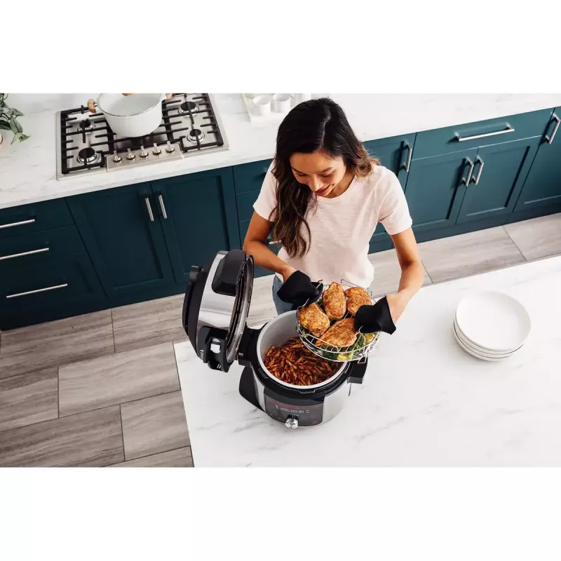 Ninja OL650EU daudzfunkciju katls 7.5 L 1760 W Melns, nerūsējošais tērauds