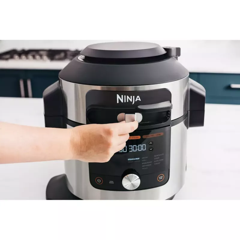 Ninja OL650EU daudzfunkciju katls 7.5 L 1760 W Melns, nerūsējošais tērauds