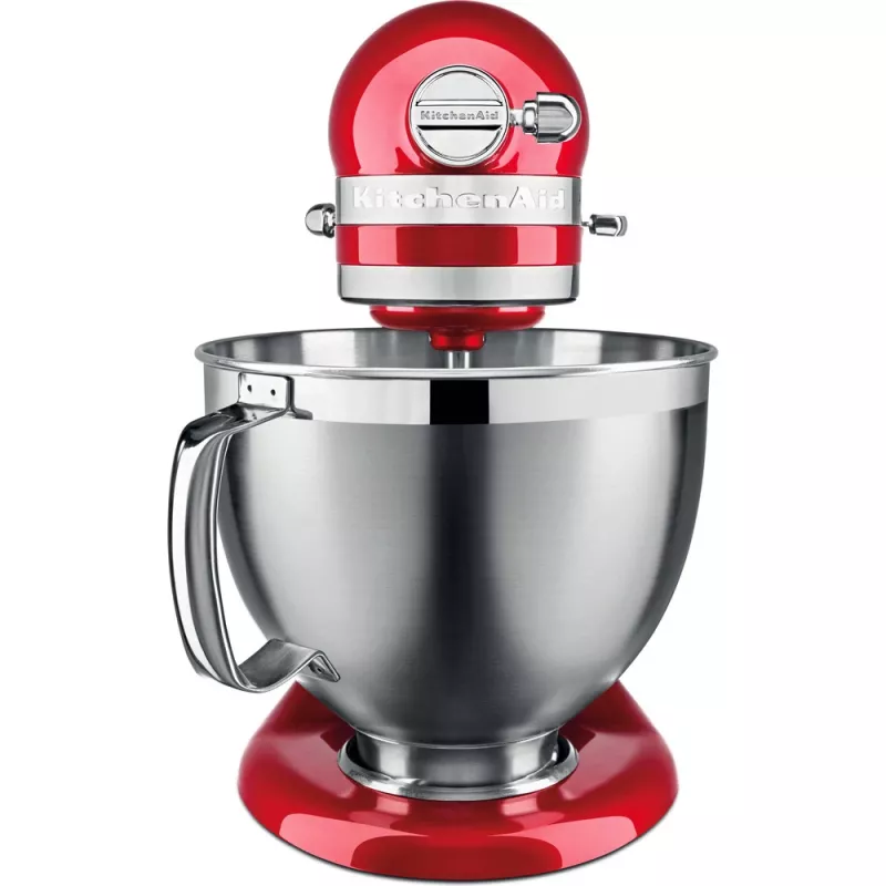 Virtuves kombains KITCHENAID Artisan 5KSM185PS, 4,8 L nerūsējošā tērauda bļoda, 300 W, 10 ātrumi, sarkans