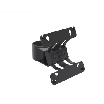 Monitora stiprinājuma statīvs Ergonomic Solutions SpacePole SPV3306-02 — VESA 75x100 mm, melns polis