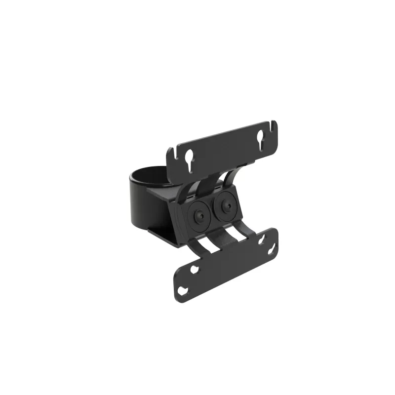 Monitora stiprinājuma statīvs Ergonomic Solutions SpacePole SPV3306-02 — VESA 75x100 mm, melns polis