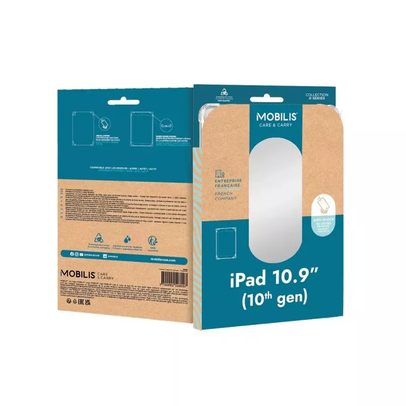 Planšetdatora maciņš Mobilis 061018 iPad 10.9 collas caurspīdīgs