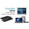 KVM dokstacija i-tec diviem resursdatoriem HDMI, USB-C resursdatora saskarne, PD 2×100 W, 4K@60 Hz, 2×USB-A