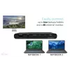 KVM dokstacija i-tec diviem resursdatoriem HDMI, USB-C resursdatora saskarne, PD 2×100 W, 4K@60 Hz, 2×USB-A
