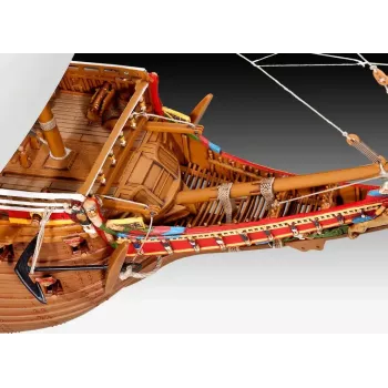 Revell 05414 Zviedru karaļa kuģis VASA saliekamais modelis, 1:150, plastmasas, garums 45,5 cm