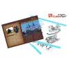 3D Puzzle CubicFun Pirātu kuģis 'Queen Anne's Revenge' modelis T4005H, kartona montāža