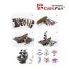 3D Puzzle CubicFun Pirātu kuģis 'Queen Anne's Revenge' modelis T4005H, kartona montāža