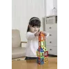Magformers magnētiskie klucīši Basic 30 gab. komplekts, MAGFORMERS — 30 daļu magnētiskā konstruēšanas rotaļlieta