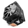 Gaisa dzesētājs Sharkoon A60 RGB 12 cm 500-1800 RPM Melns