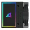Gaisa dzesētājs Sharkoon A60 RGB 12 cm 500-1800 RPM Melns