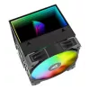 Gaisa dzesētājs Sharkoon A60 RGB 12 cm 500-1800 RPM Melns