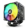 Gaisa dzesētājs Sharkoon A60 RGB 12 cm 500-1800 RPM Melns